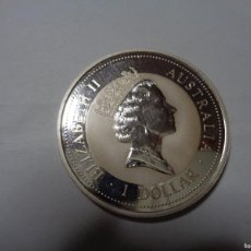 Monedas antiguas de Europa: MONEDA ELIZABETH II AUSTRALIA 1 DOLAR PLATA 999. Lote 392585179