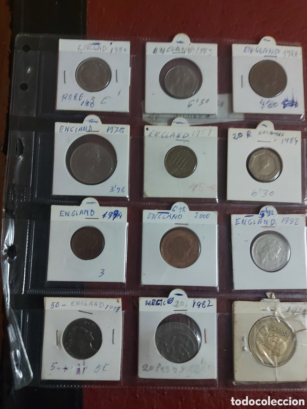 Monedas antiguas de Europa: 12monedasEngland enperfe - Foto 1