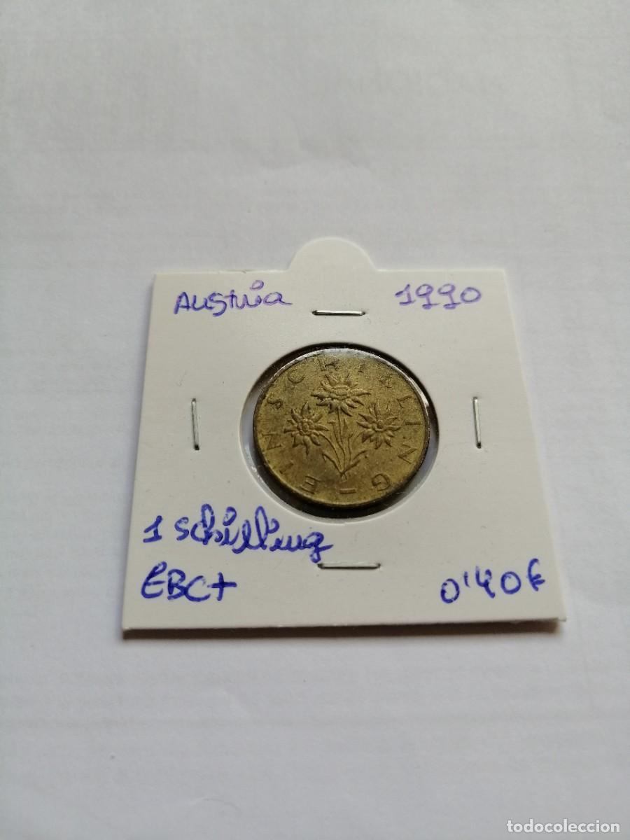 Monedas antiguas de Europa: Austria 1 Schilling 1990 - Foto 1