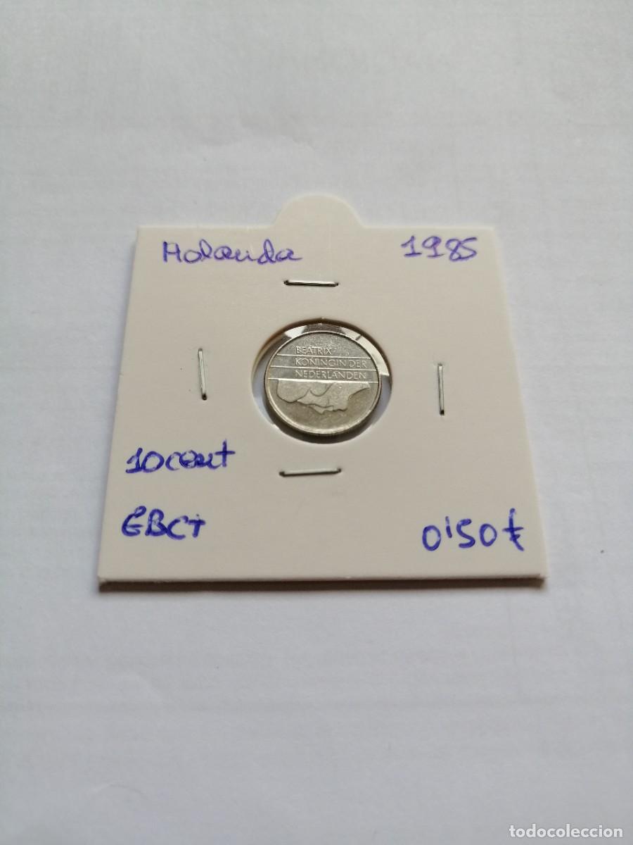 Monedas antiguas de Europa: Holanda 10 Cent 1985 - Foto 1