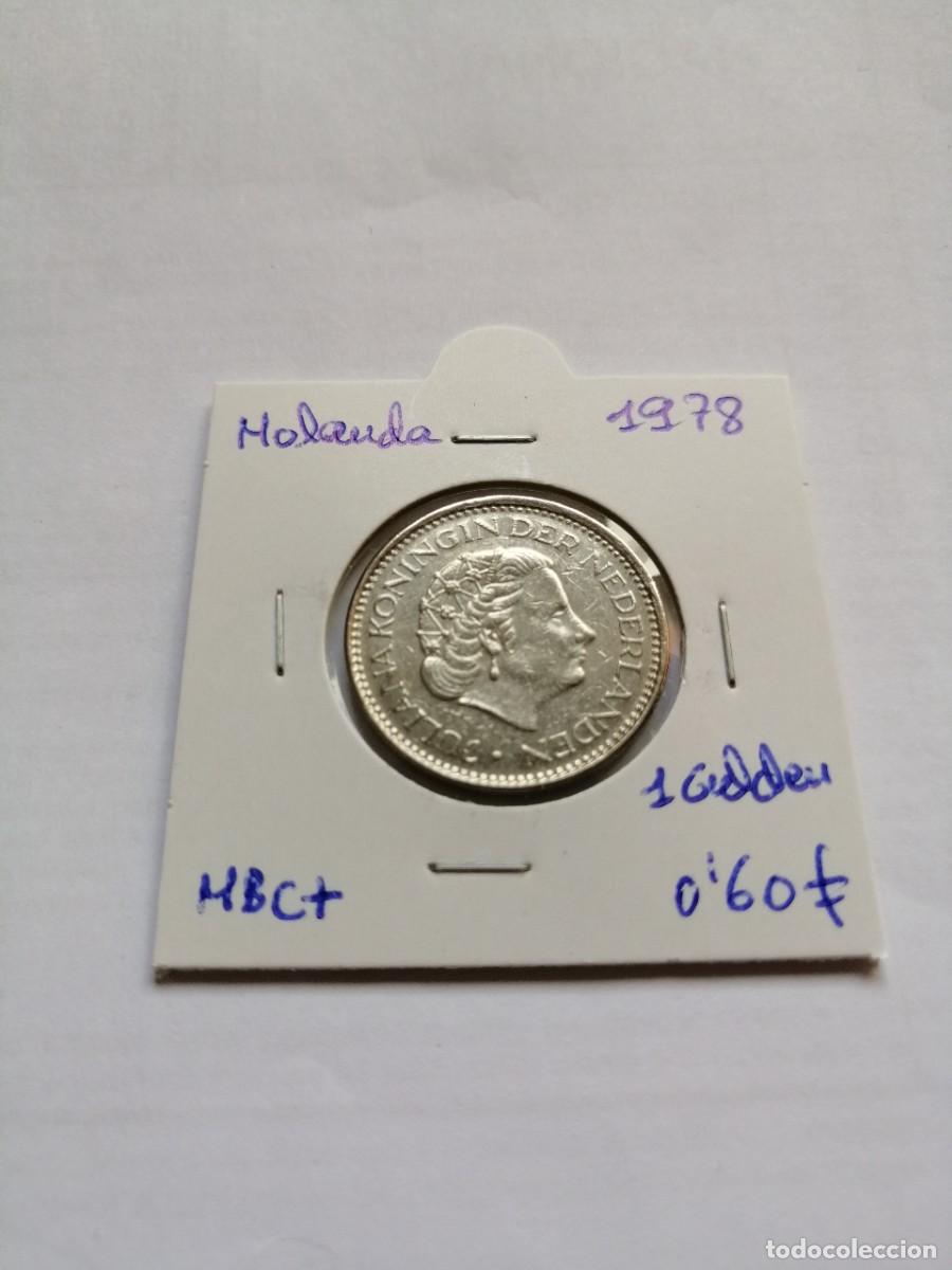 Monedas antiguas de Europa: Holanda 1 Gulden 1978 - Foto 1