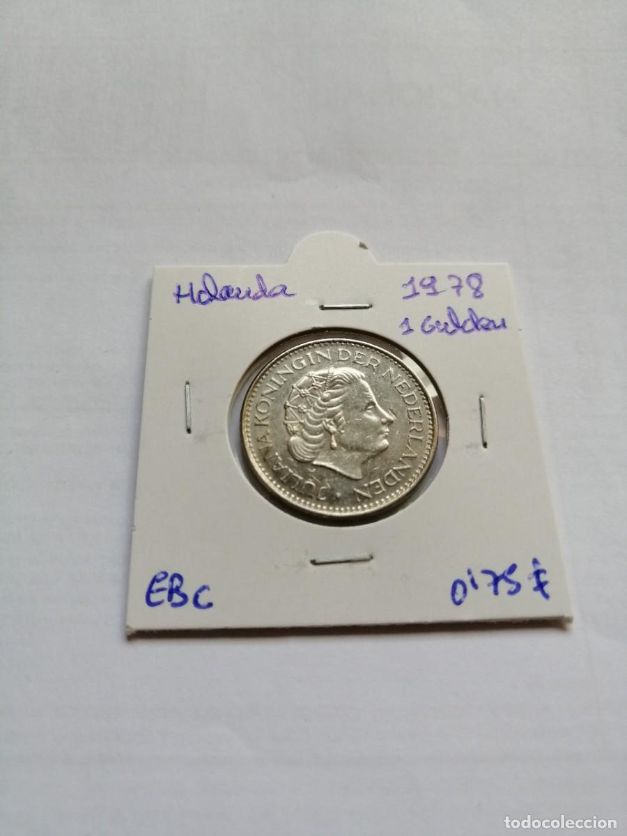 Monedas antiguas de Europa: Holanda 1 Gulden 1978 - Foto 1