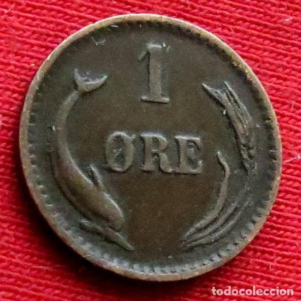 Monedas antiguas de Europa: Dinamarca 1 ore 1879 - Foto 1