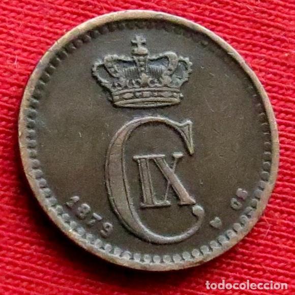 Monedas antiguas de Europa: Dinamarca 1 ore 1879 - Foto 2