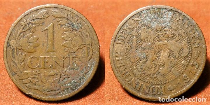 Monedas antiguas de Europa: MONEDA DE HOLANDA 1 CENTIMO 1913 - Foto 1
