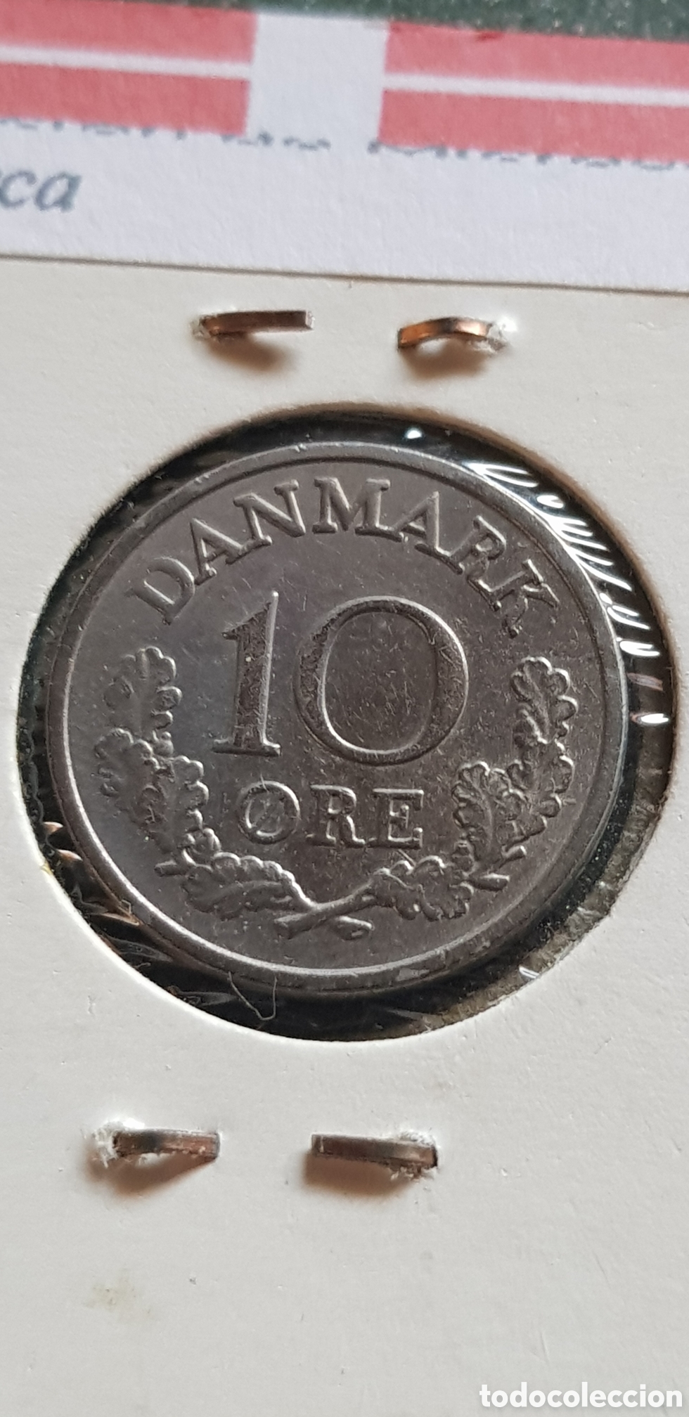 Monedas antiguas de Europa: 10 Ore 1966 Dinamarca - Foto 2