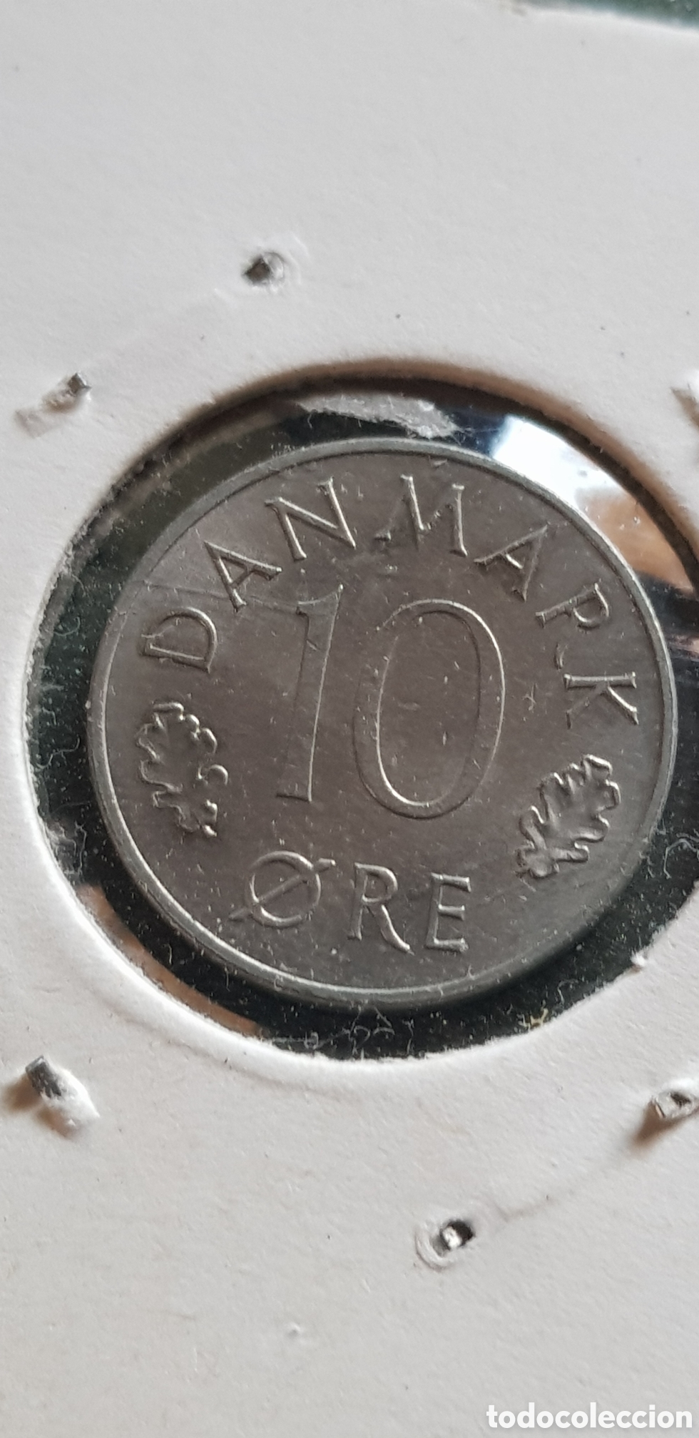Monedas antiguas de Europa: 10 Ore 1975 Dinamarca - Foto 2