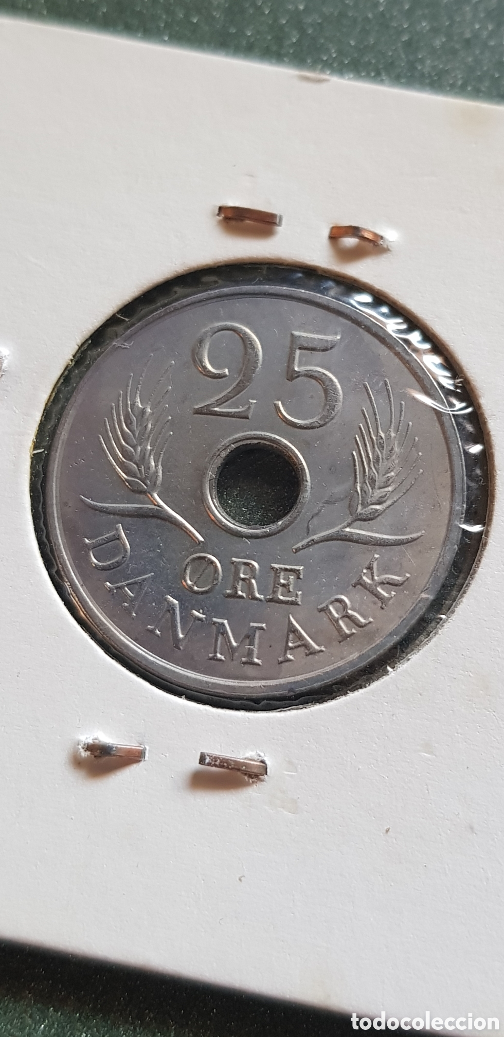 Monedas antiguas de Europa: 25 Ore 1967 Dinamarca - Foto 2