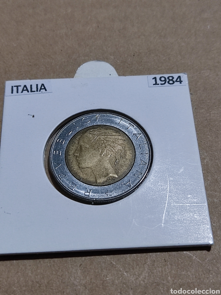 Moedas antigas da Europa: Moneda Italia 1984