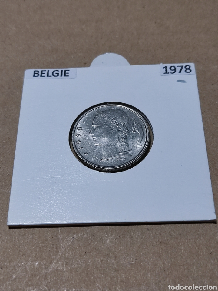Moedas antigas da Europa: Moneda B&eacute;lgica 1978