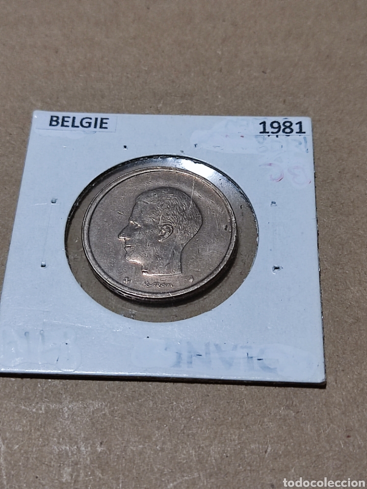 Monedas antiguas de Europa: Moneda B&eacute;lgica 1981 - Foto 1