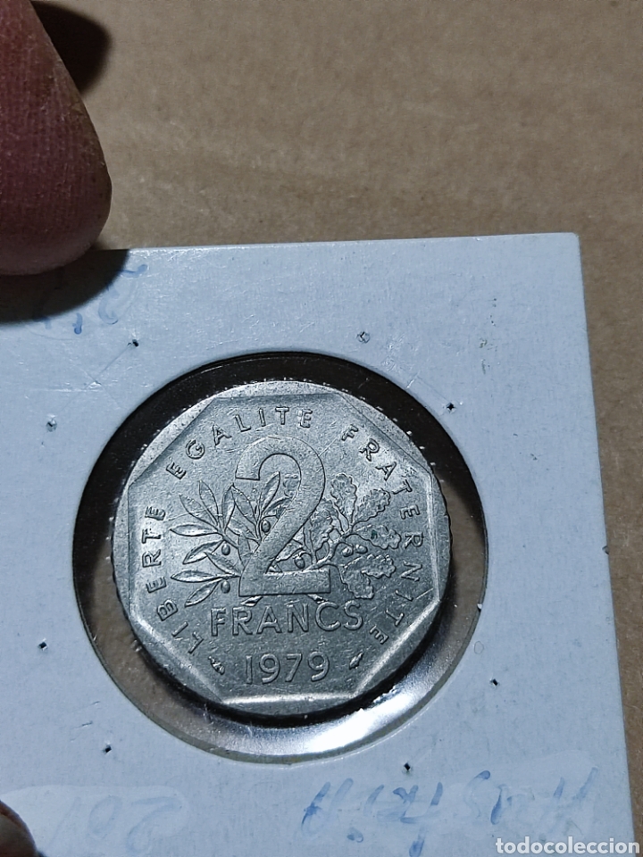 Monedas antiguas de Europa: Moneda Francia 1979 - Foto 2