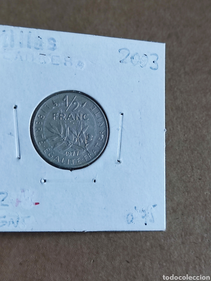 Monedas antiguas de Europa: Moneda Francia 1977 - Foto 2