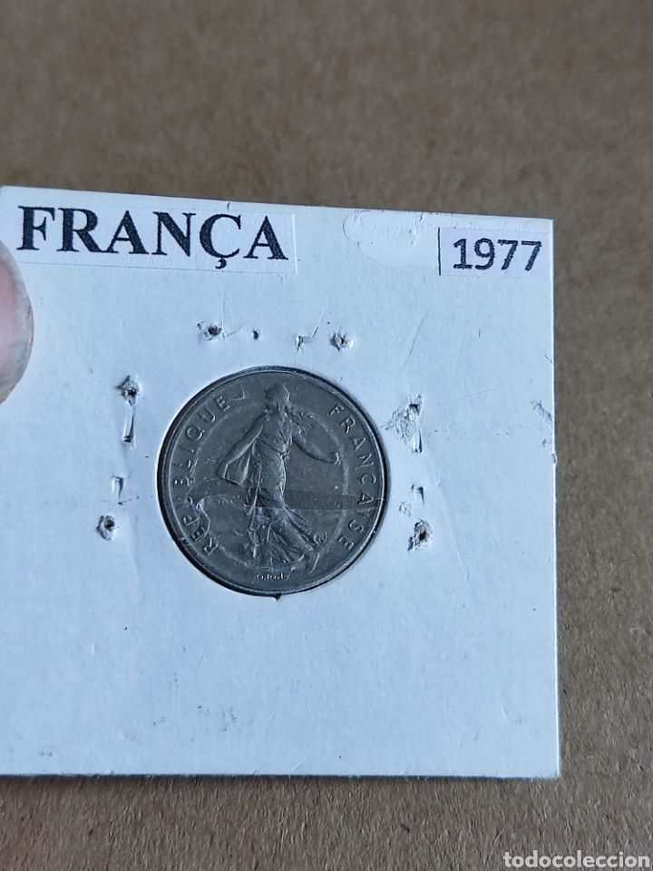 Monedas antiguas de Europa: Moneda Francia 1977 - Foto 1