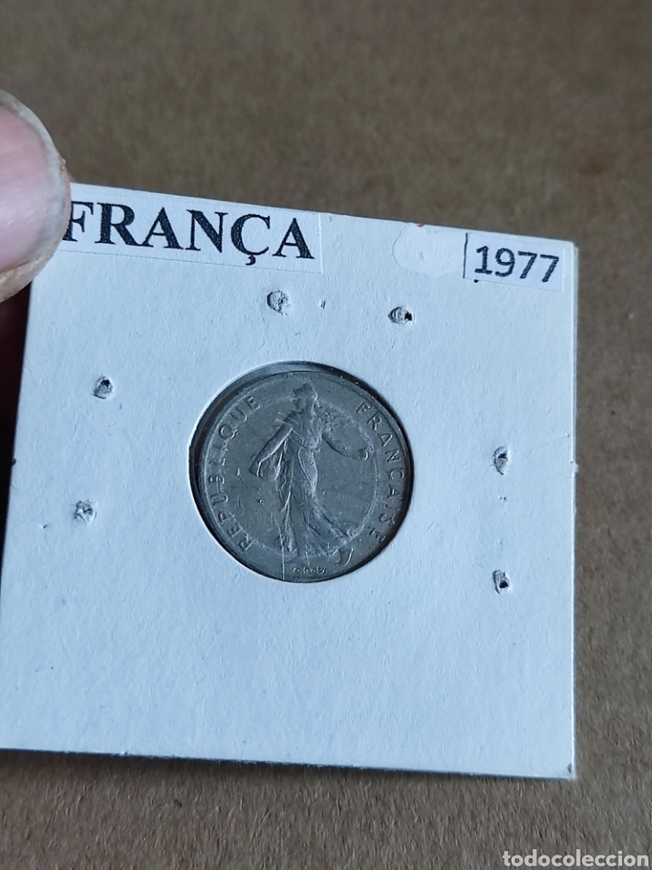 Monedas antiguas de Europa: Moneda Francia 1977 - Foto 1