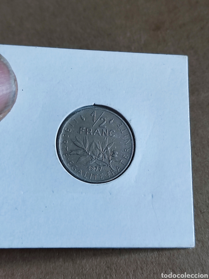 Monedas antiguas de Europa: Moneda Francia 1977 - Foto 2