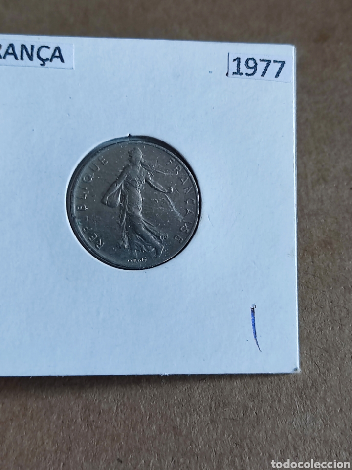 Monedas antiguas de Europa: Moneda Francia 1977 - Foto 1