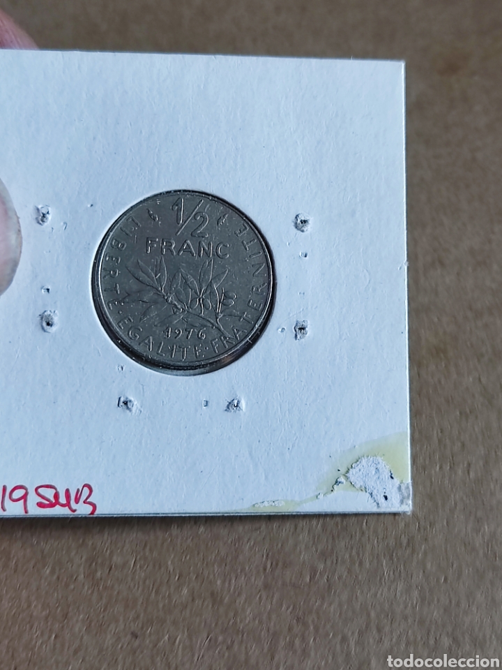 Monedas antiguas de Europa: Moneda Francia 1976 - Foto 2