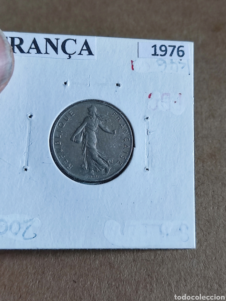 Monedas antiguas de Europa: Moneda Francia 1976 - Foto 1