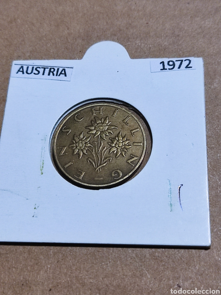 Monedas antiguas de Europa: Moneda Austria 1972 - Foto 1