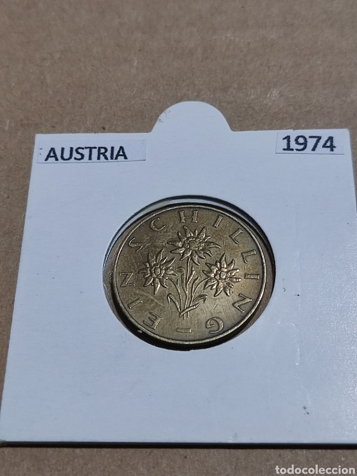 Monedas antiguas de Europa: Moneda Austria 1974 - Foto 1