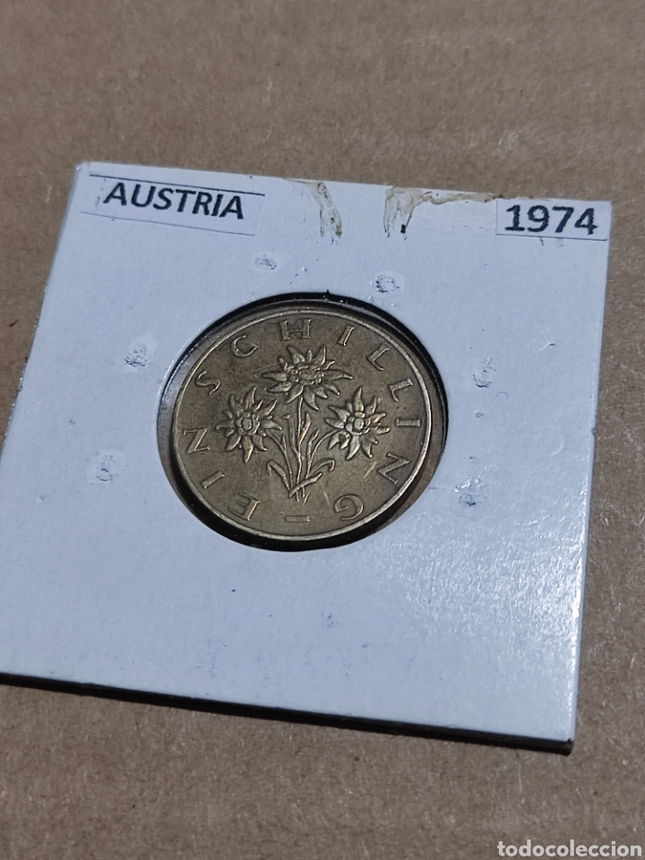 Monedas antiguas de Europa: Moneda Austria 1974 - Foto 1