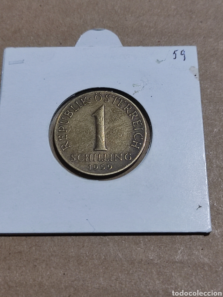 Monedas antiguas de Europa: Moneda Austria 1959 - Foto 2
