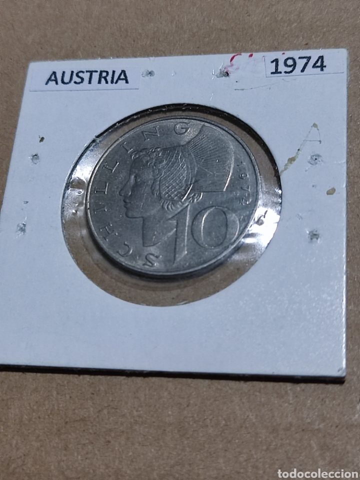 Monedas antiguas de Europa: Moneda Austria 1974 - Foto 1