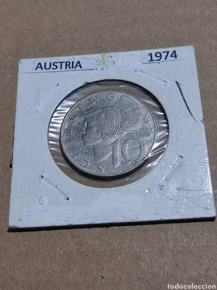 Monedas antiguas de Europa: Moneda Austria 1974 - Foto 1