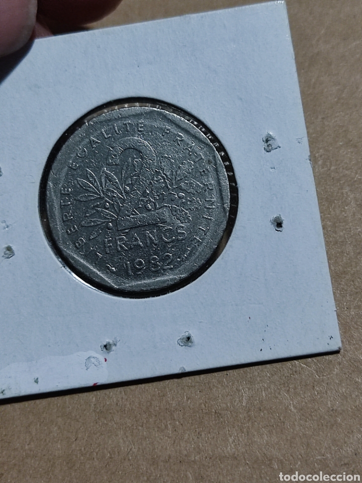 Monedas antiguas de Europa: Moneda Francia 1982 - Foto 2