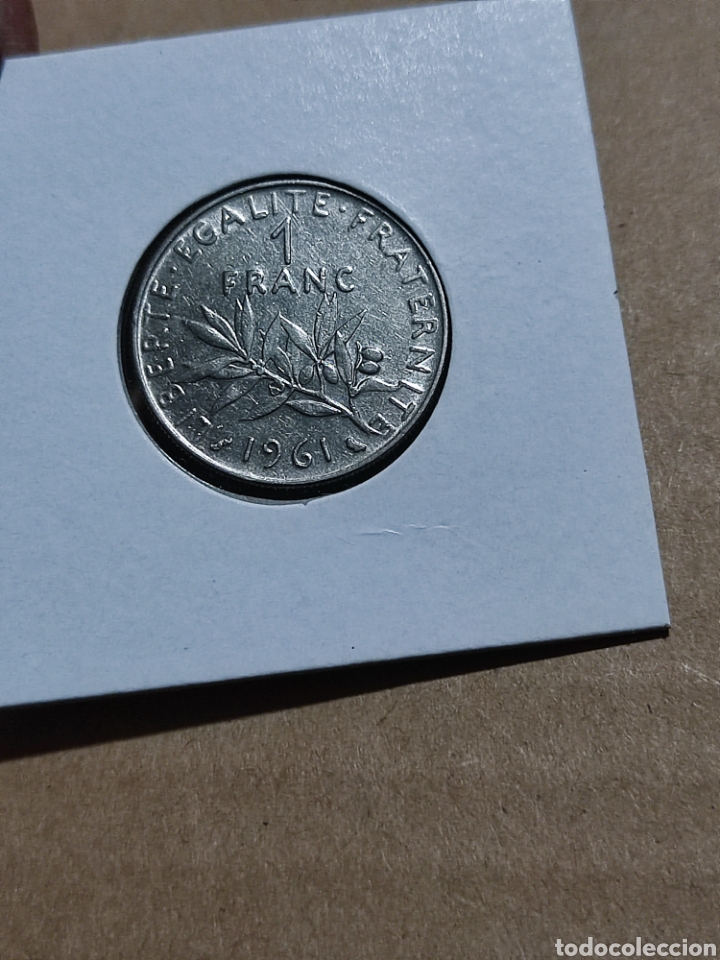 Monedas antiguas de Europa: Moneda Francia 1960 - Foto 2