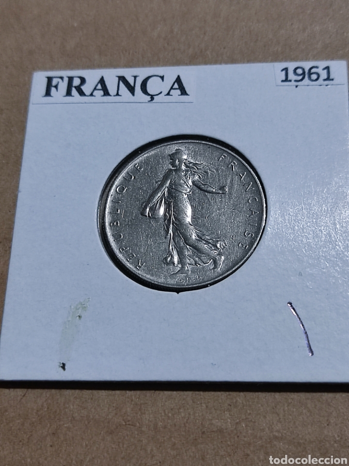 Monedas antiguas de Europa: Moneda Francia 1960 - Foto 1