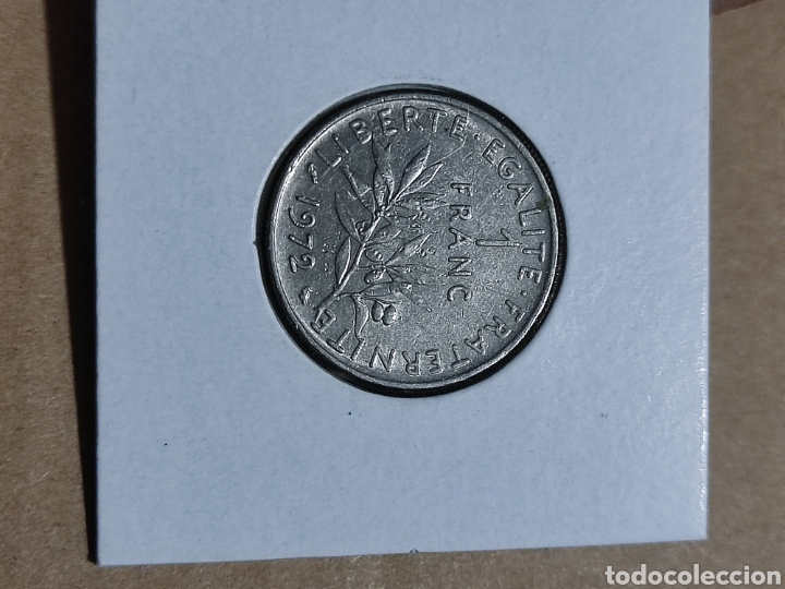 Monedas antiguas de Europa: Moneda Francia 1972 - Foto 2