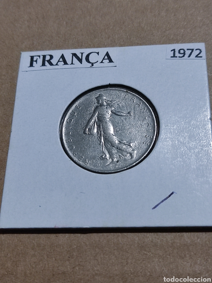 Monedas antiguas de Europa: Moneda Francia 1972 - Foto 1