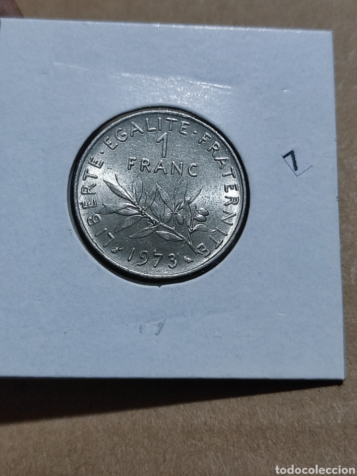 Monedas antiguas de Europa: Moneda Francia 1973 - Foto 2