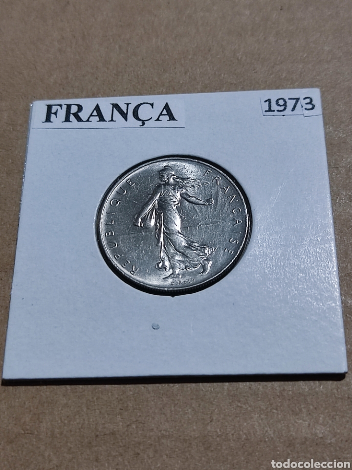 Monedas antiguas de Europa: Moneda Francia 1973 - Foto 1