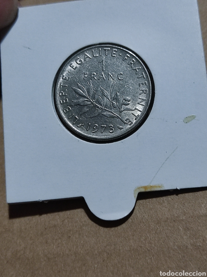 Monedas antiguas de Europa: Moneda Francia 1973 - Foto 2