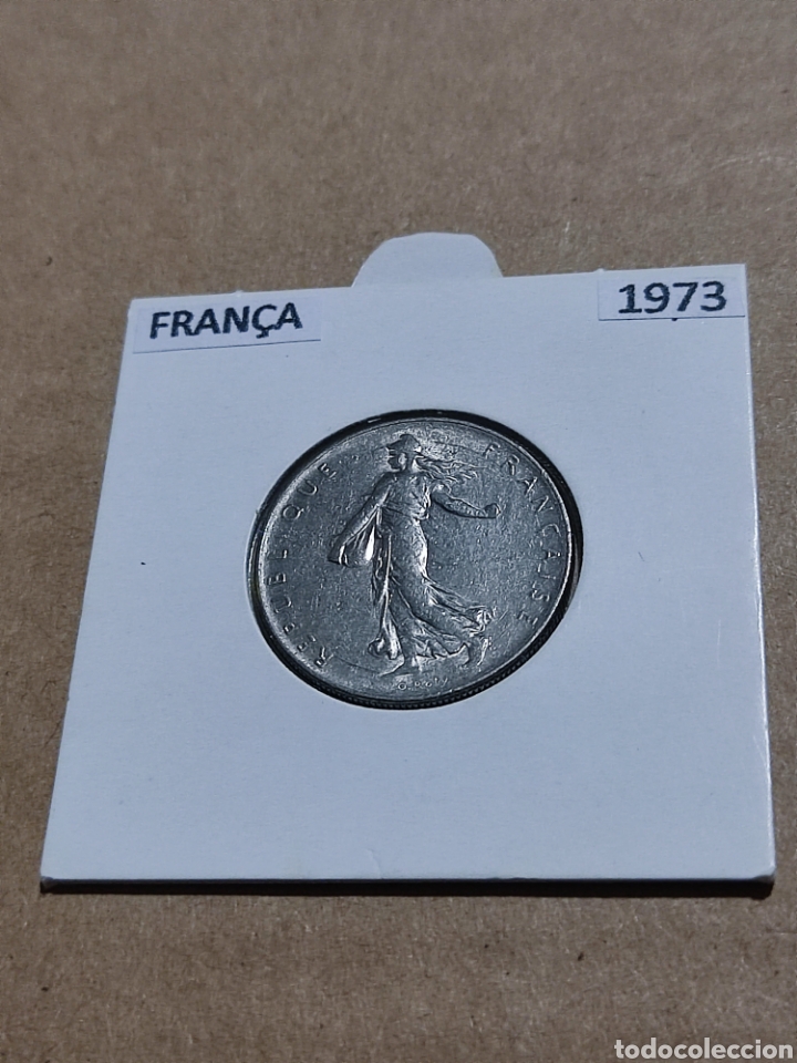 Monedas antiguas de Europa: Moneda Francia 1973 - Foto 1