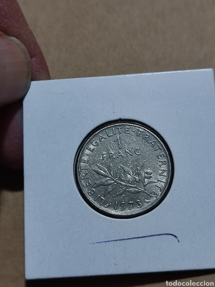 Monedas antiguas de Europa: Moneda Francia 1973 - Foto 2