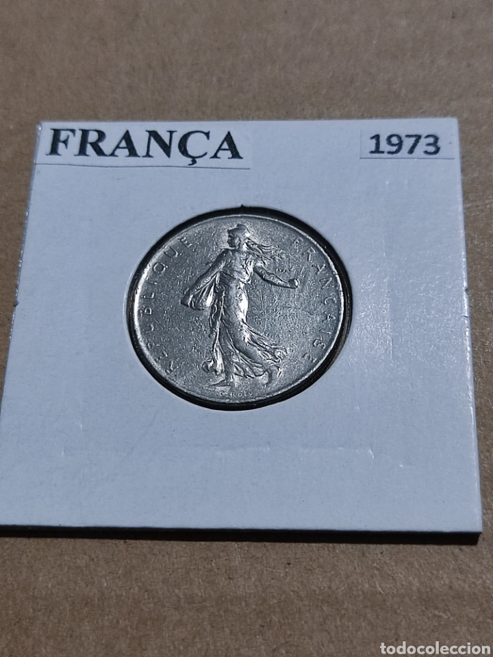 Monedas antiguas de Europa: Moneda Francia 1973 - Foto 1