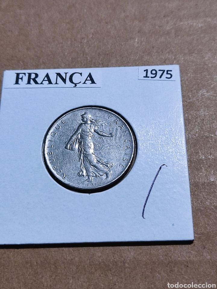 Monedas antiguas de Europa: Moneda Francia 1975 - Foto 1