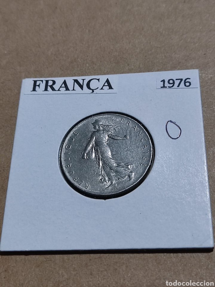 Monedas antiguas de Europa: Moneda Francia 1976 - Foto 1