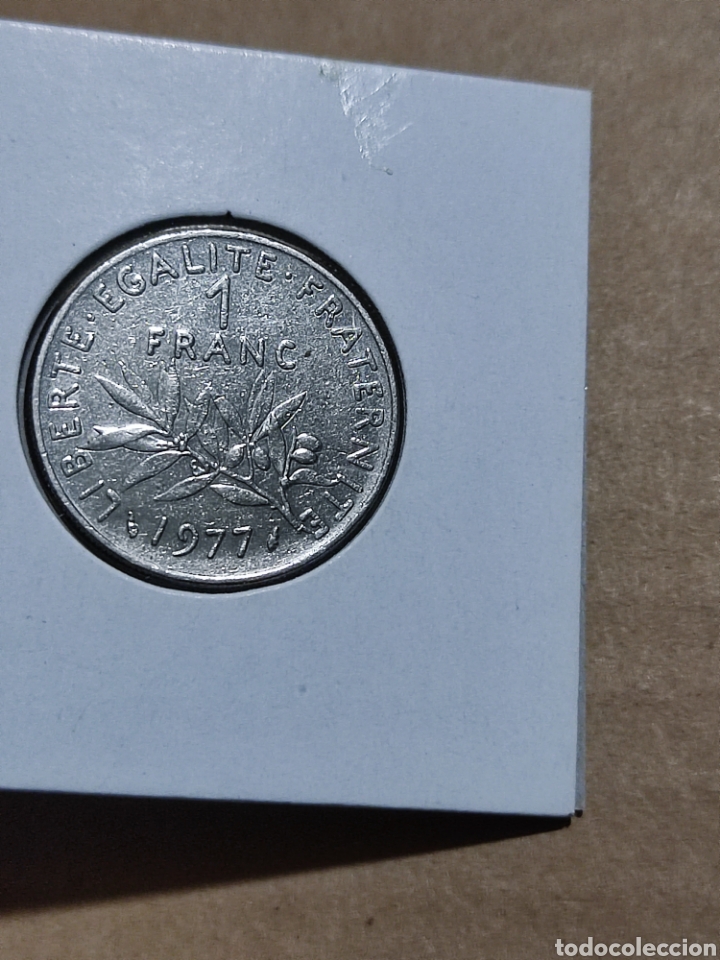 Monedas antiguas de Europa: Moneda Francia 1977 - Foto 2