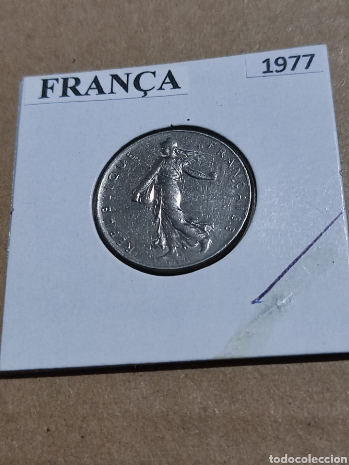 Monedas antiguas de Europa: Moneda Francia 1977 - Foto 1