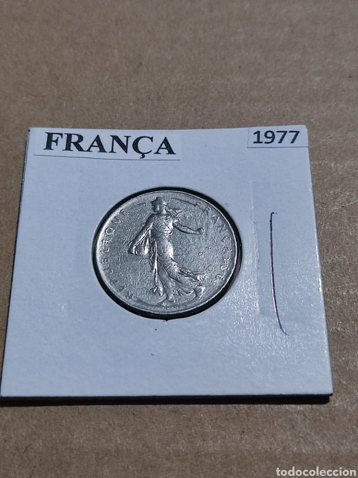 Monedas antiguas de Europa: Moneda Francia 1977 - Foto 1