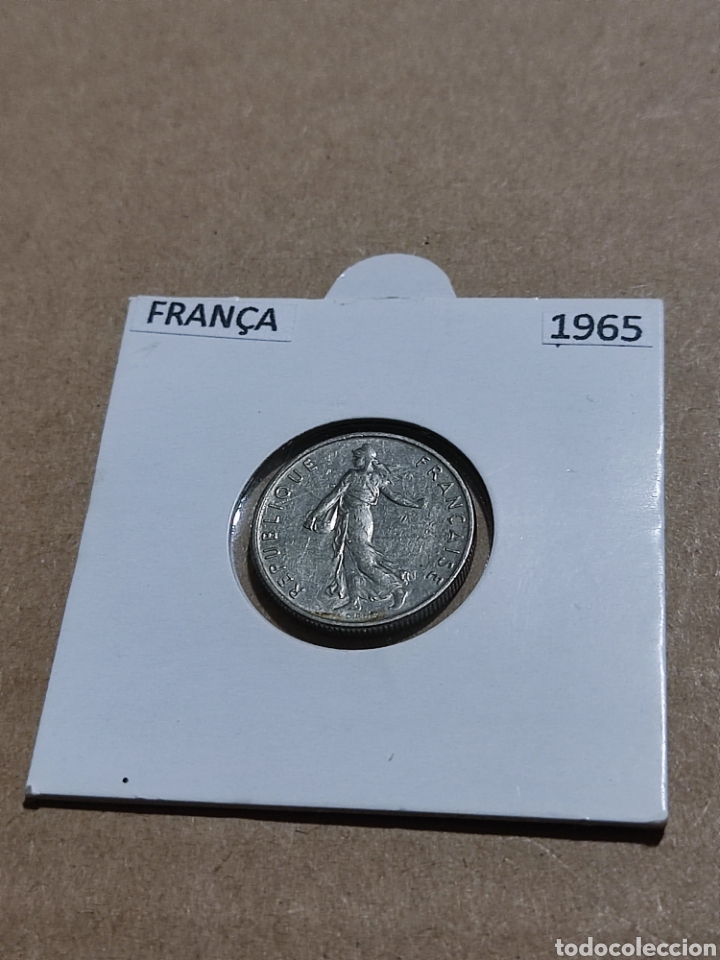 Monedas antiguas de Europa: Moneda Francia 1965 - Foto 1