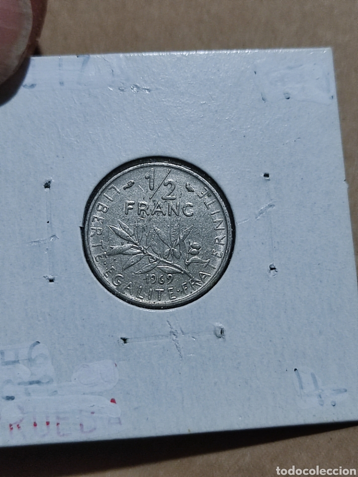 Monedas antiguas de Europa: Moneda Francia 1969 - Foto 2