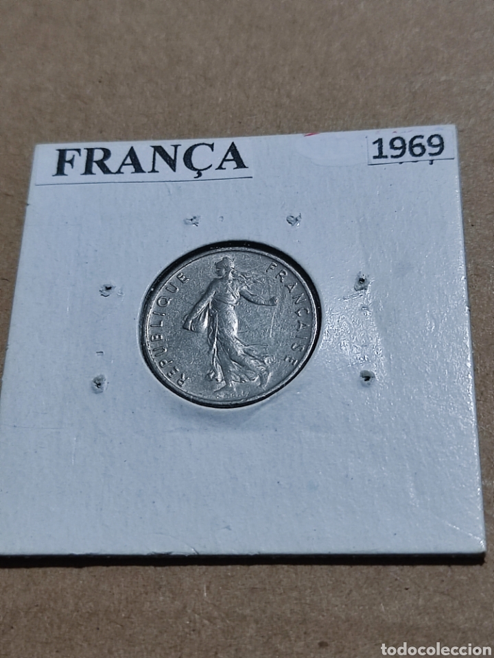 Monedas antiguas de Europa: Moneda Francia 1969 - Foto 1
