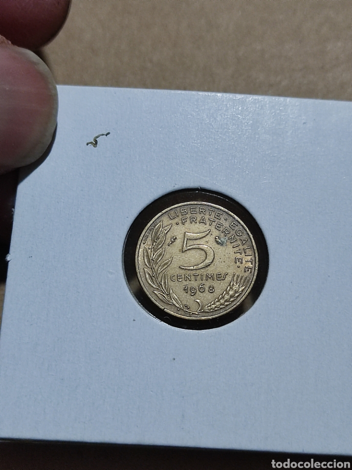 Monedas antiguas de Europa: Moneda Francia 1968 - Foto 2