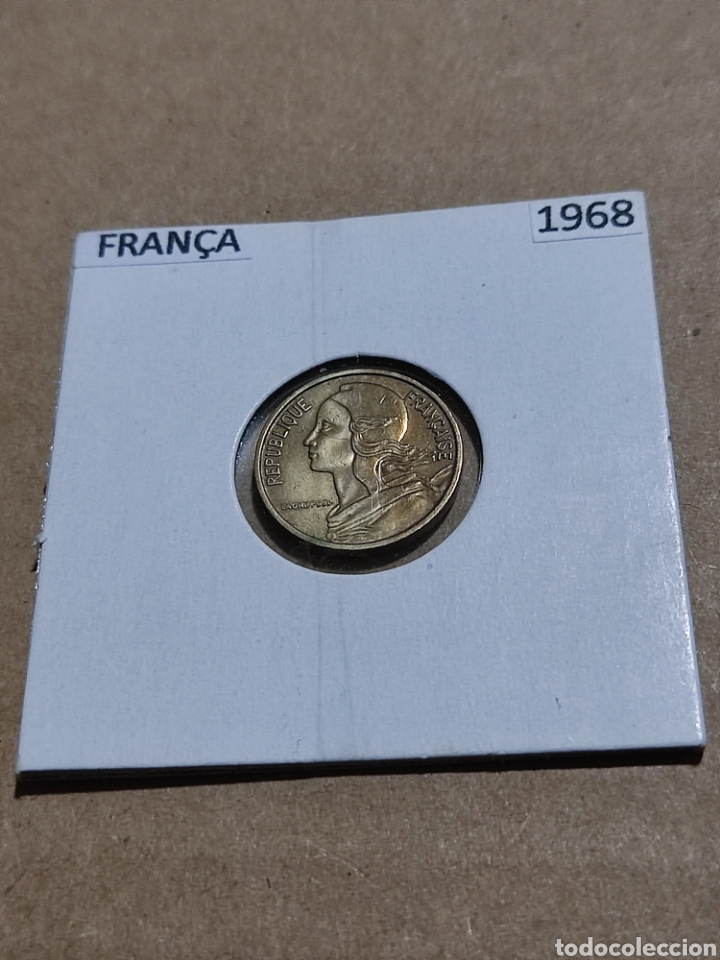 Monedas antiguas de Europa: Moneda Francia 1968 - Foto 1
